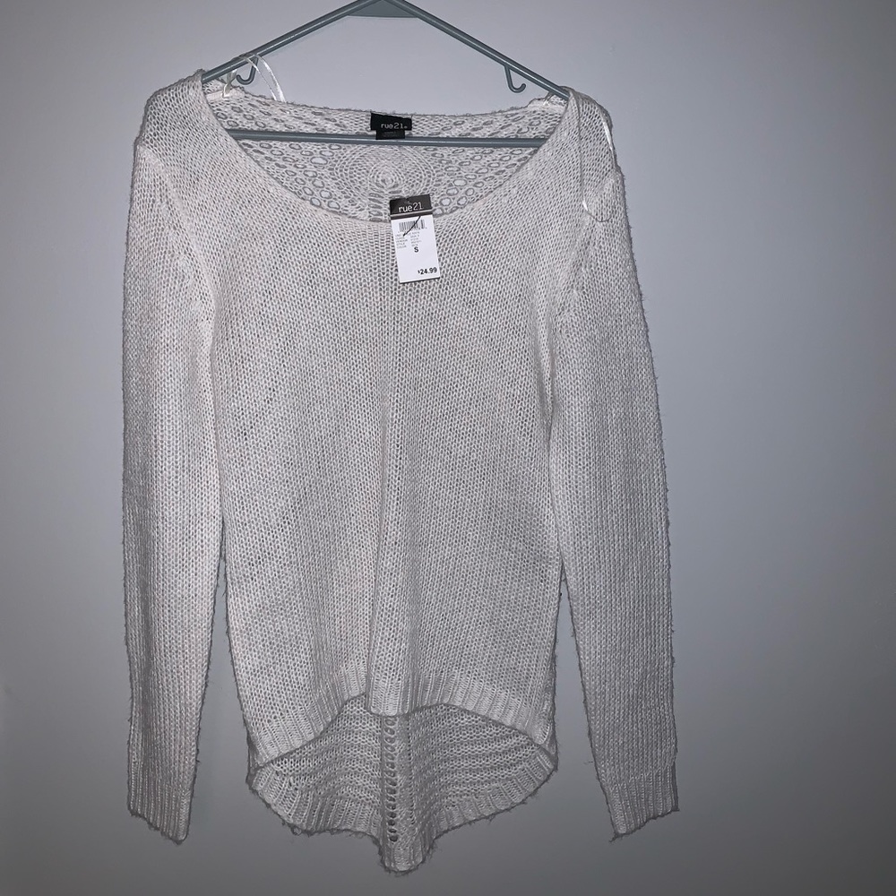 Brand new rue 21 oversized sweater